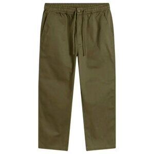 Universal Works Hi Water Twill Trousers - Dark Olive